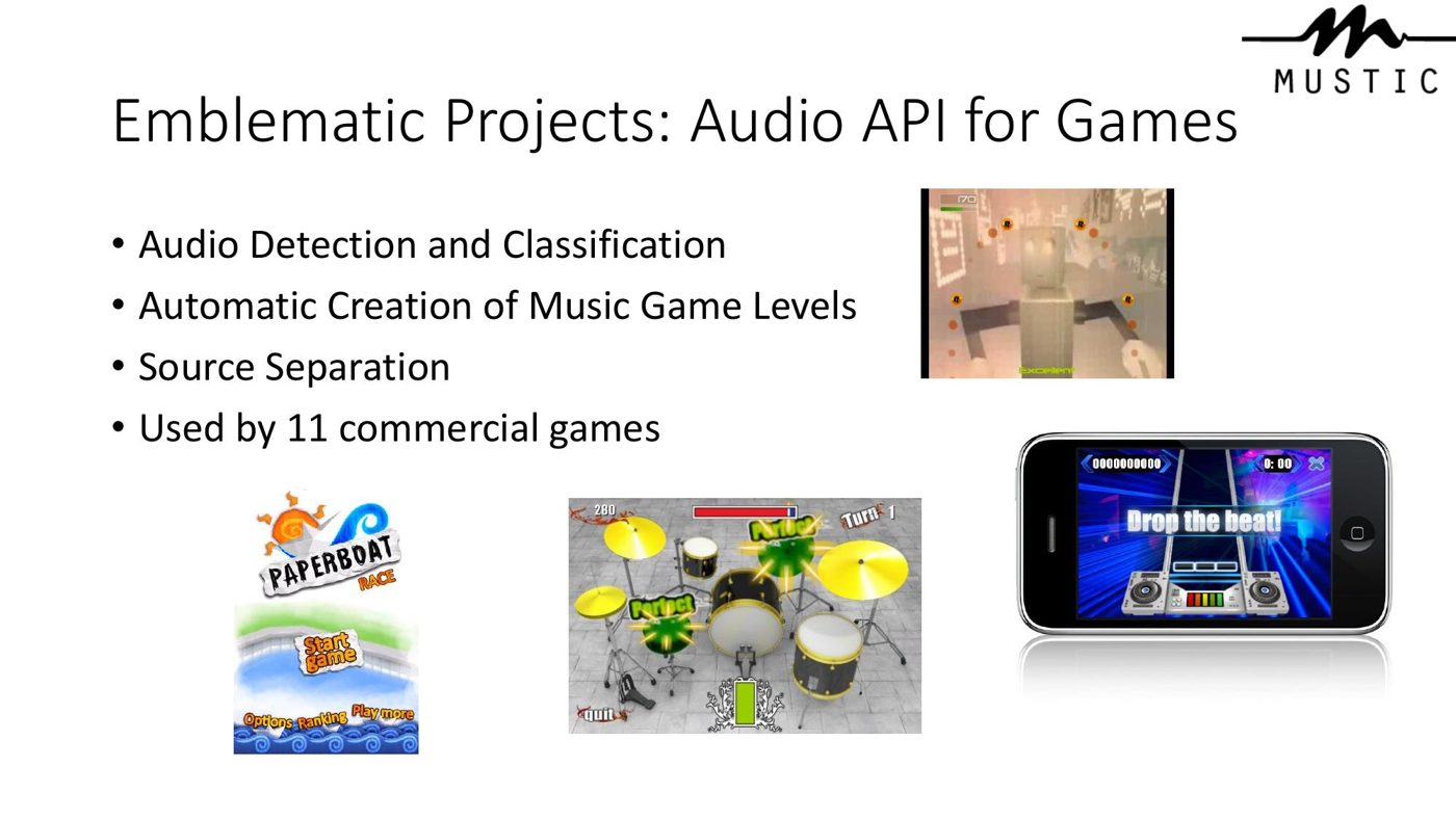 A API de áudio para jogos, usada por onze jogos comerciais