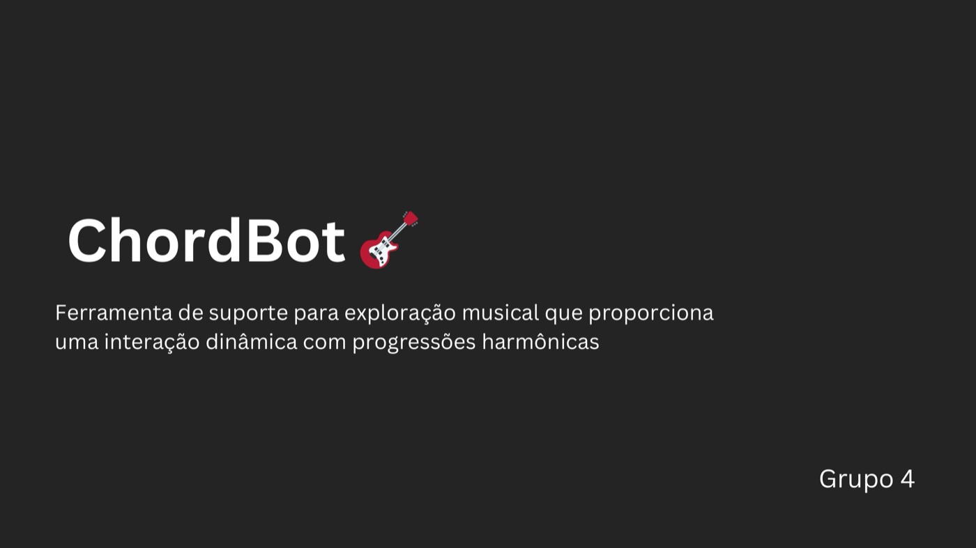 ChordBot, exploração de progressões harmônicas