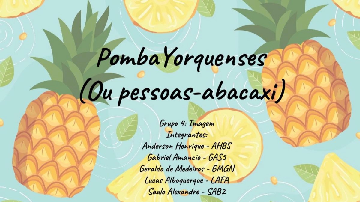 PombaYorquenses, pessoas-abacaxi geradas por StyleGAN2-ADA