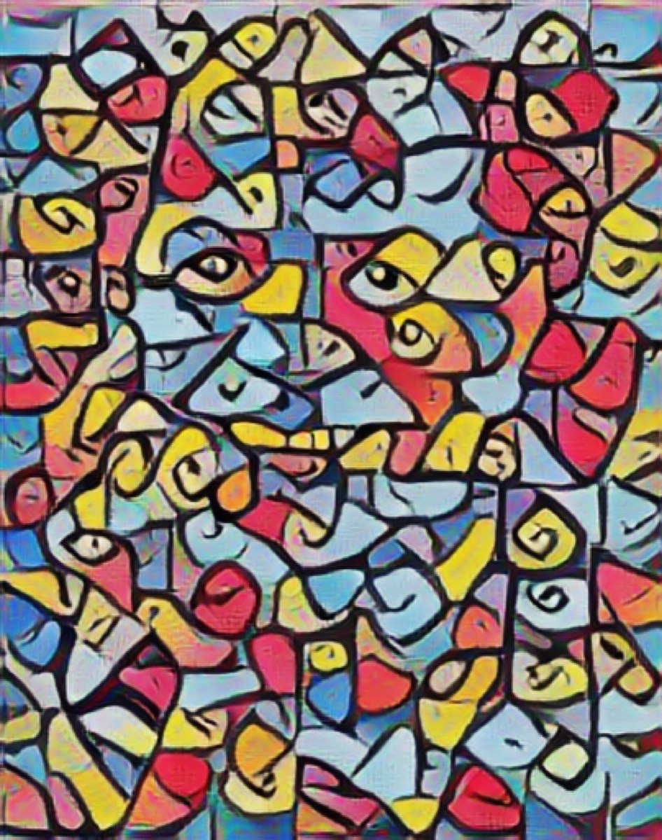 Transferência de estilo de Romero Britto (2021.2)