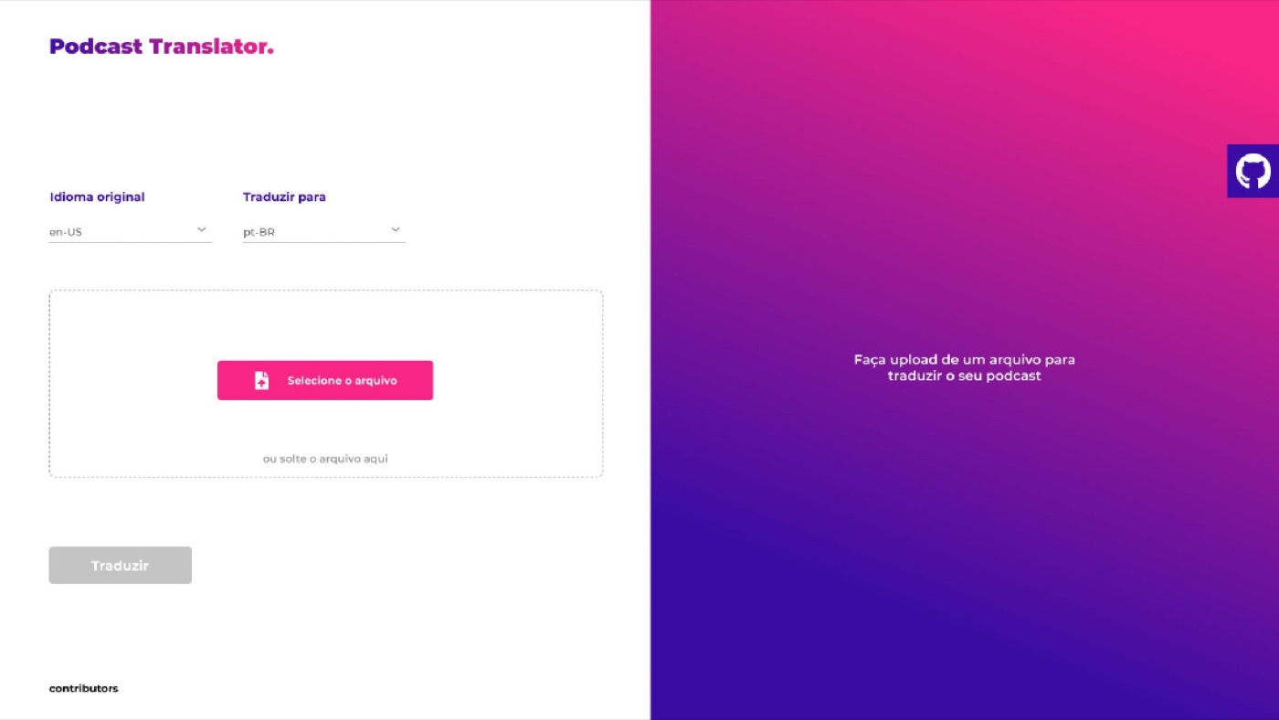 Slides do Podcast Translator