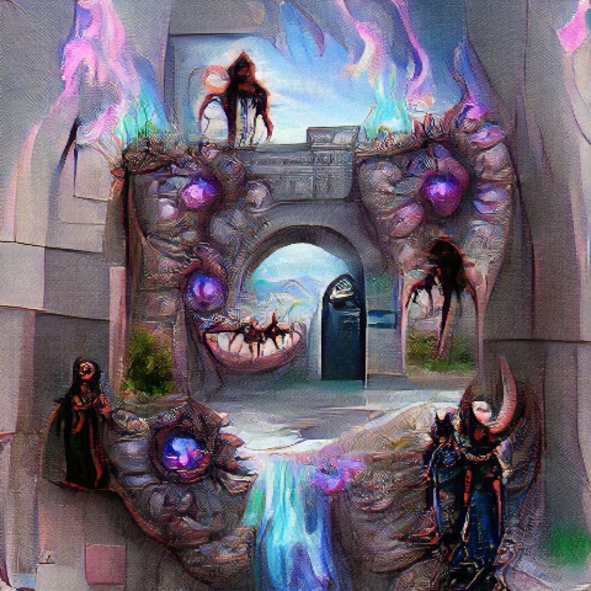 Arte do Portal of Monstrosities