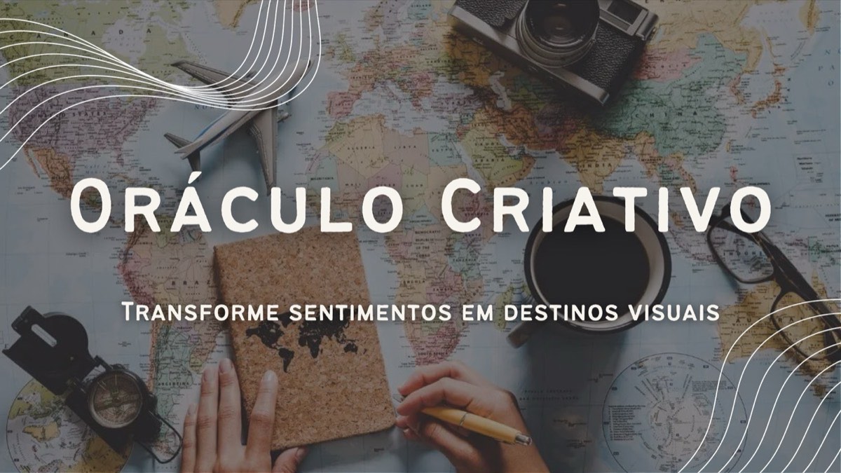 Capa da apresentação do Oráculo Criativo