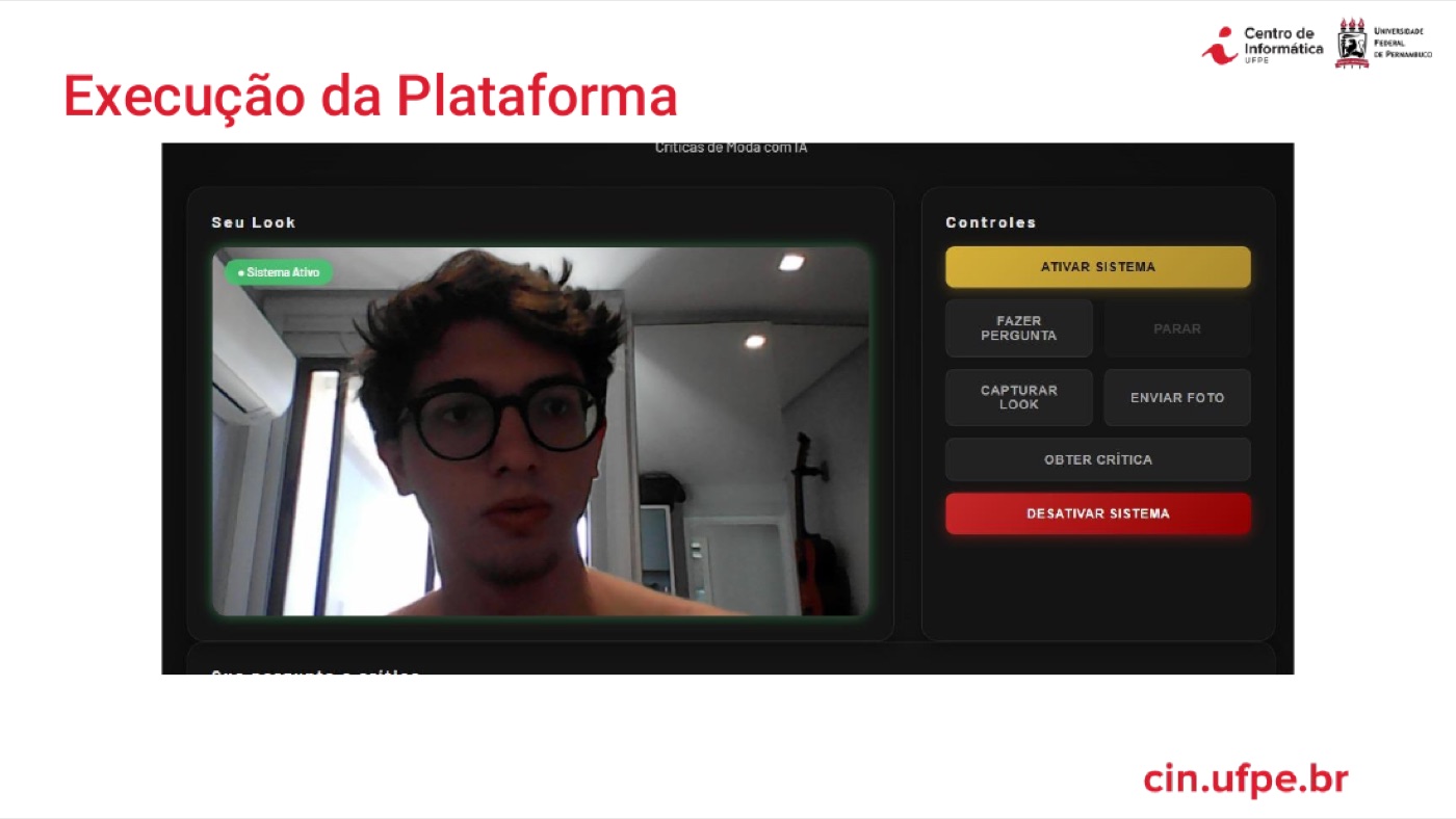 Telas do StyleVision em execução