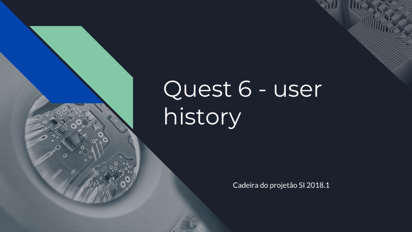 Quest 6 — user story do estoque compartilhado