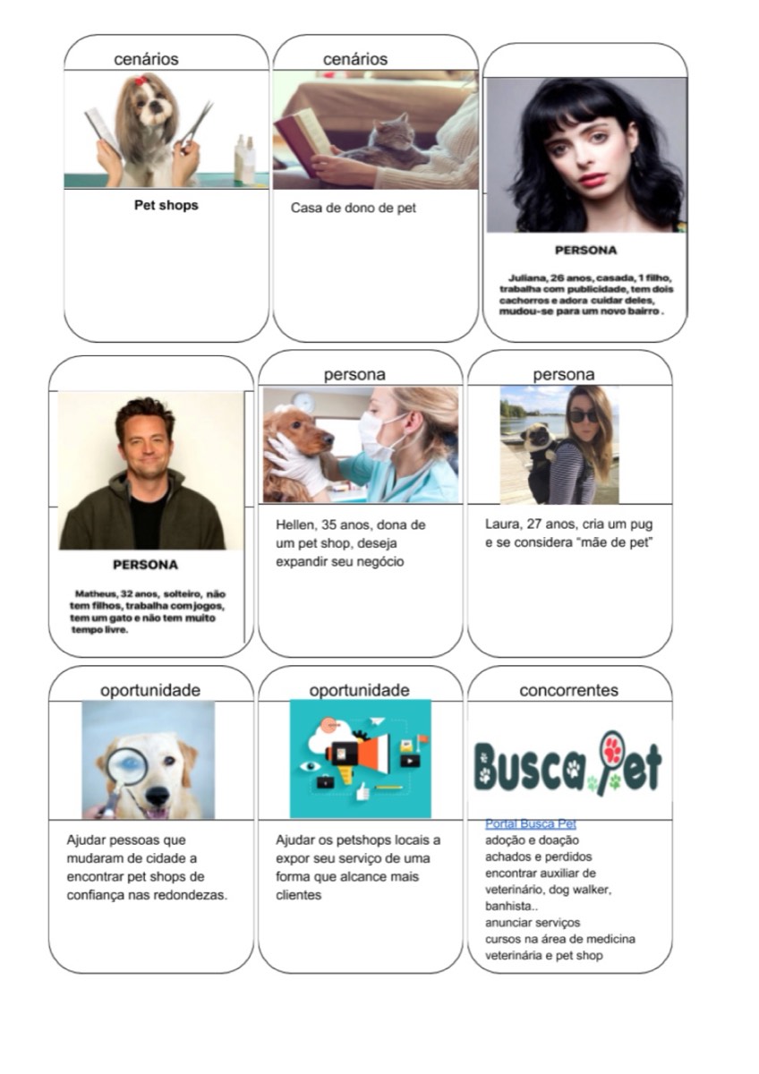 Card game — pet shops