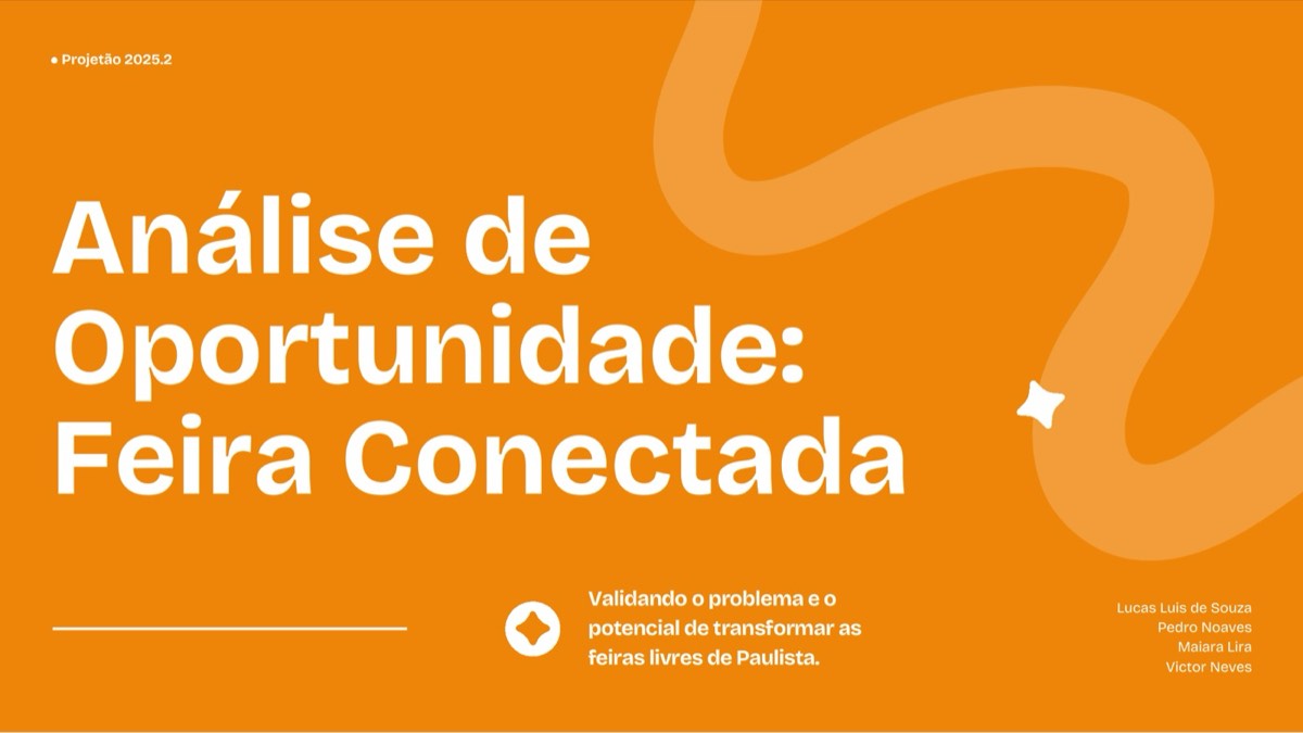 Quest 2 — análise de oportunidade da Feira Conectada