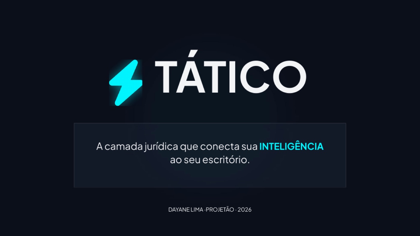 Capa do pitch do Tático