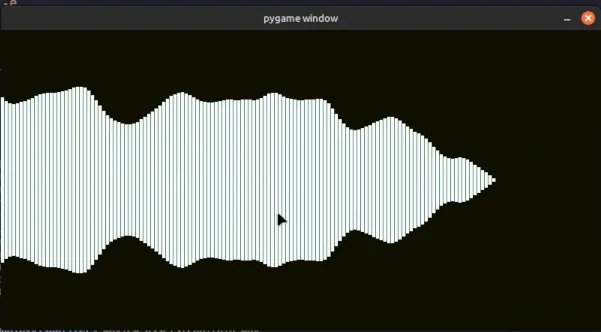 Music spectrum visualizer