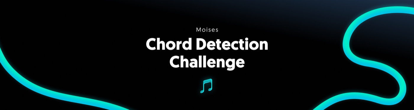 Arte do Chord Detection Challenge, desafio feito com a plataforma Moises.ai (2021)