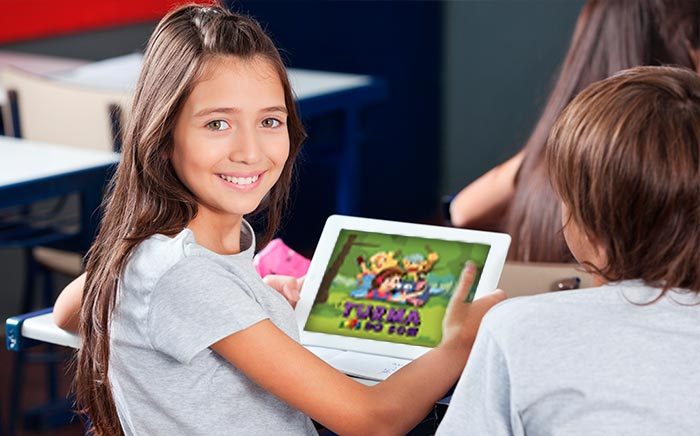 Turma do Som, material para professores e alunos (imagem do site, 2014)