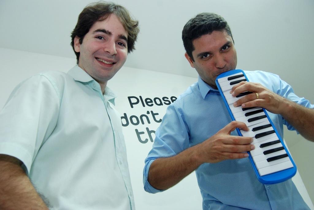 Foto do kit de imprensa do Turma do Som (Daccord, 2012)