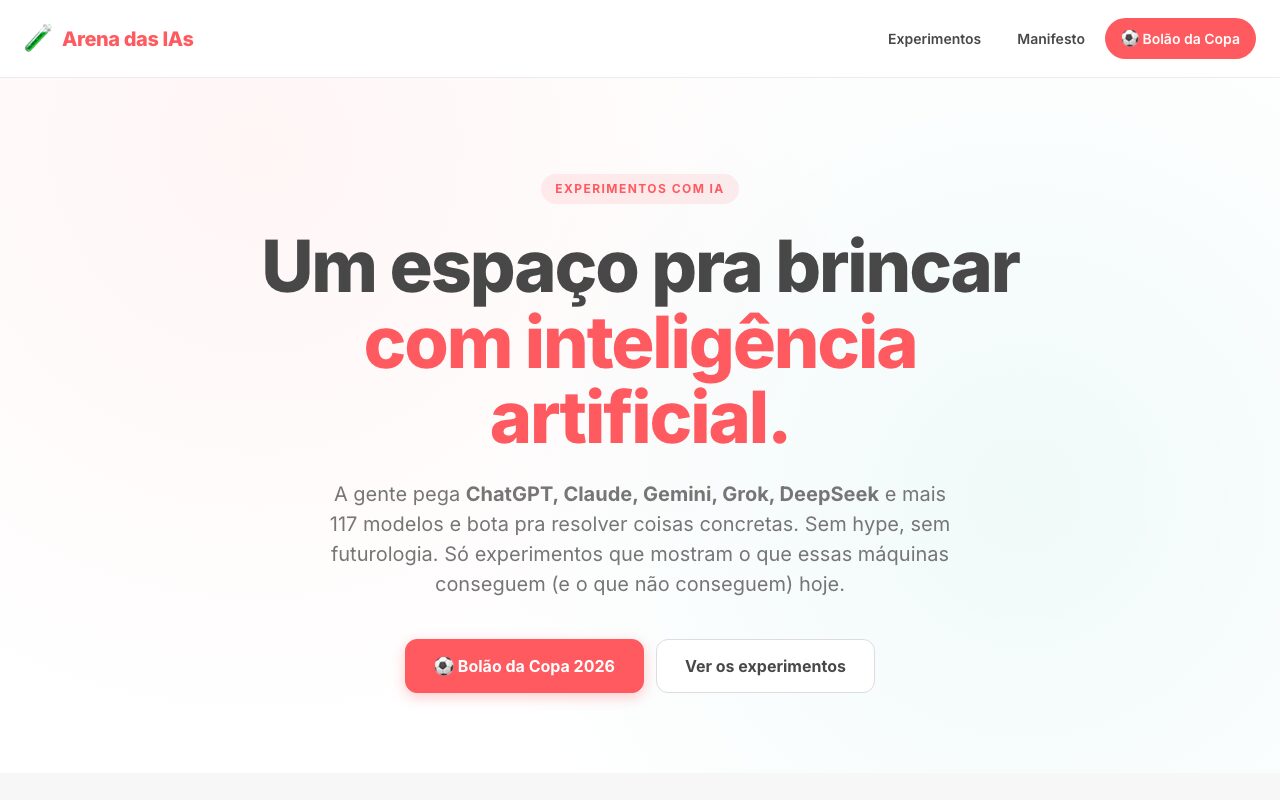 Arena das IAs: