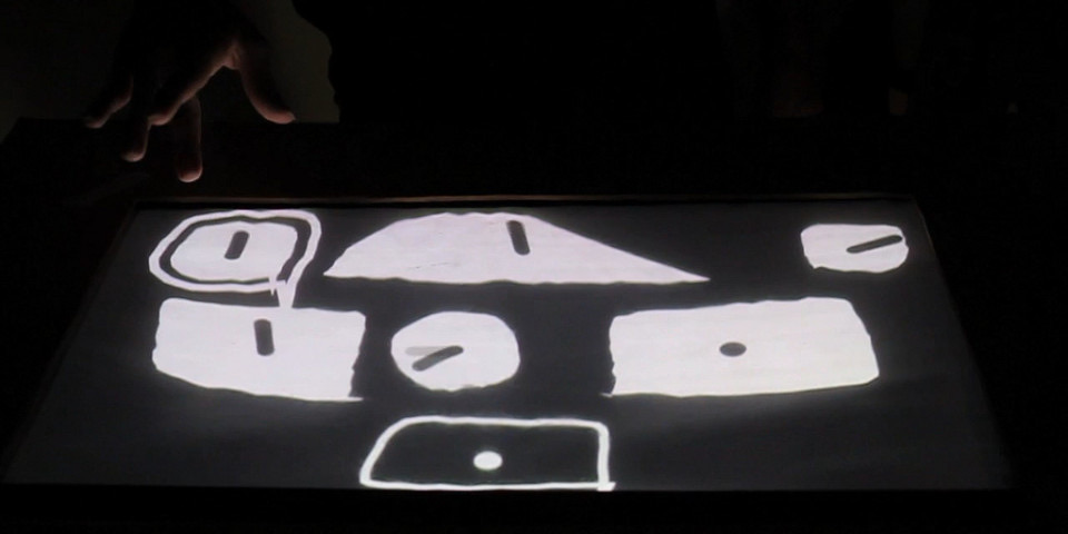 Interface multitoque do Illusio