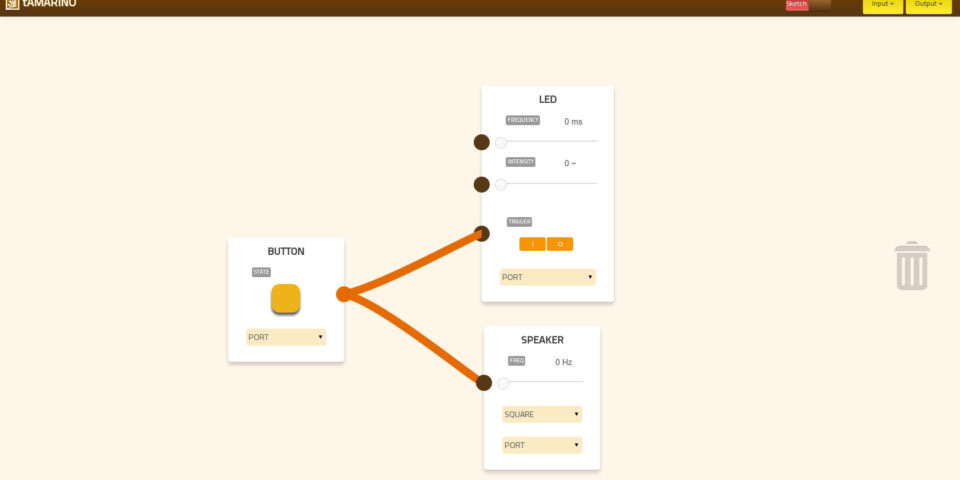 Interface do tAMARINO
