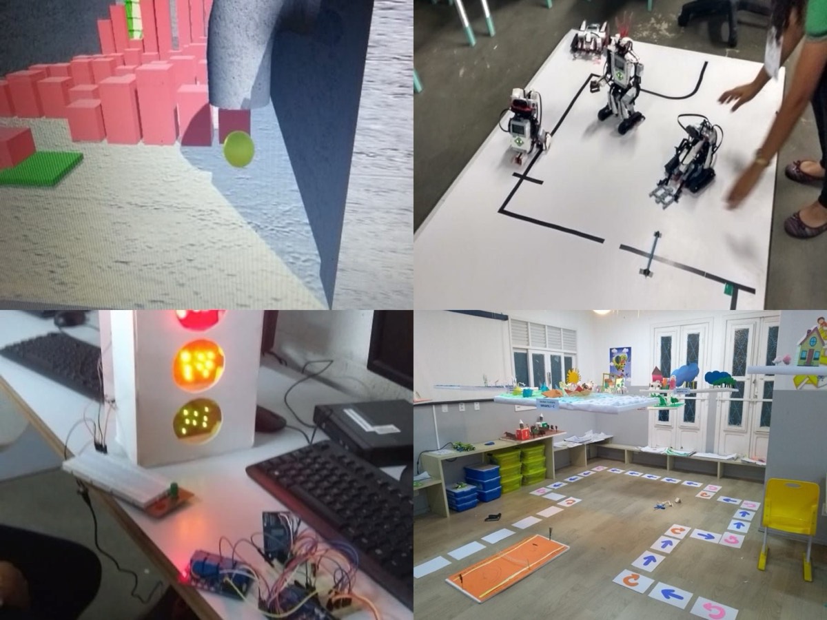 Projetos de jogos, robótica, maker e programação para crianças