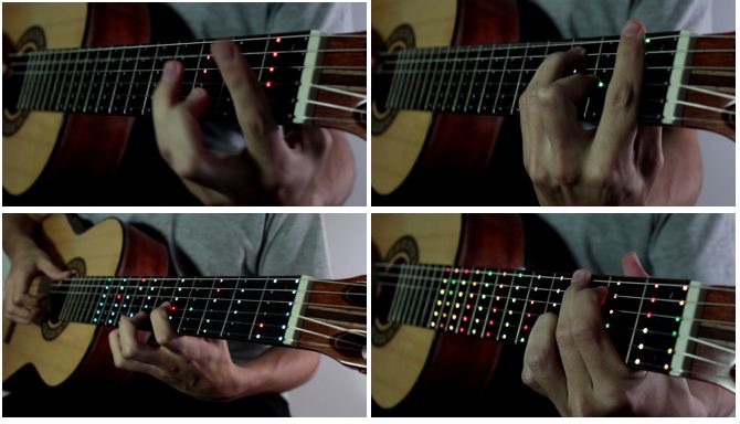 Vio.LED: violão com LEDs indicando notas e acordes