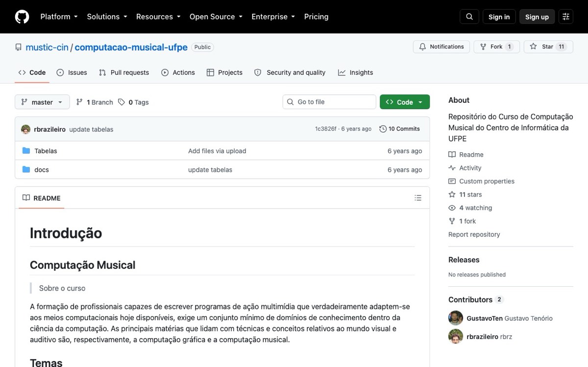 Repositório do curso de Computação Musical do CIn-UFPE